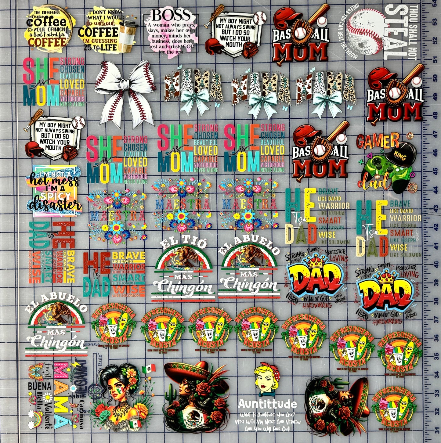 UV Build Gang Sheet